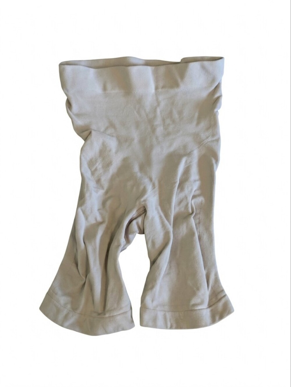 SKIMS Sculpting Short Mid Thigh Shapewear Beige Sand XS/TP/ECH Open Crotch